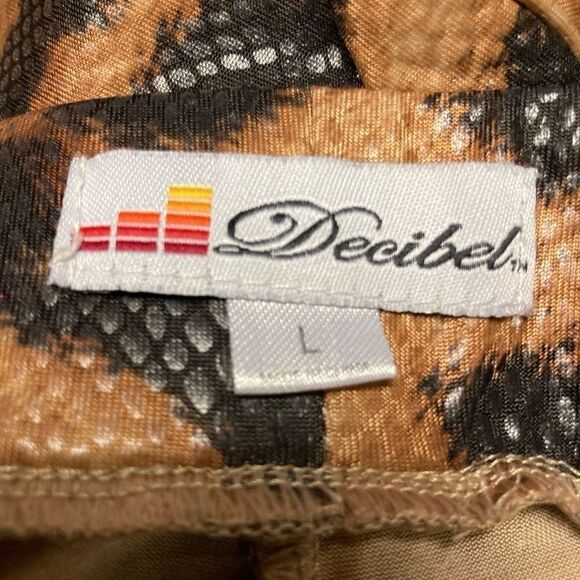 DECIBEL, women’s snakeskin pants,L - Picture 3 of 7